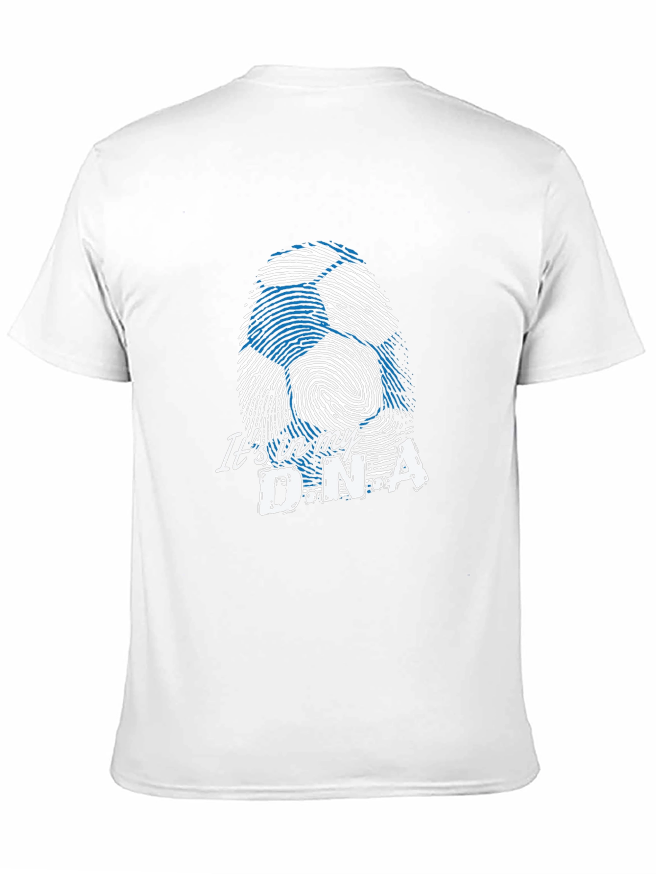 Soccer DNA T-Shirt - Black Cotton Tee