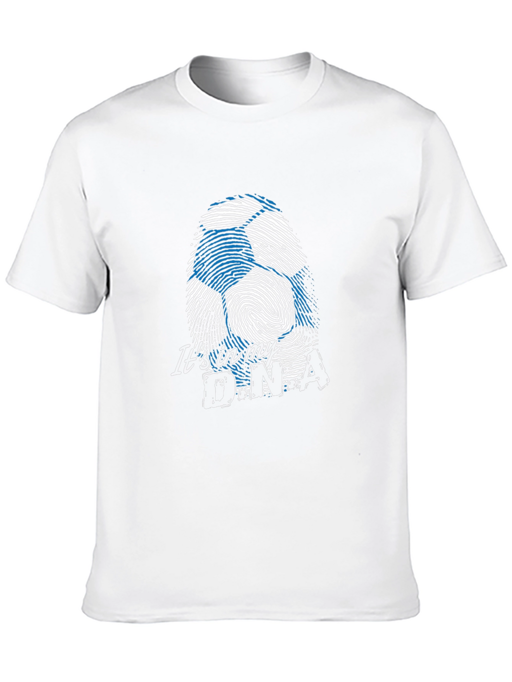 Soccer DNA T-Shirt - Black Cotton Tee