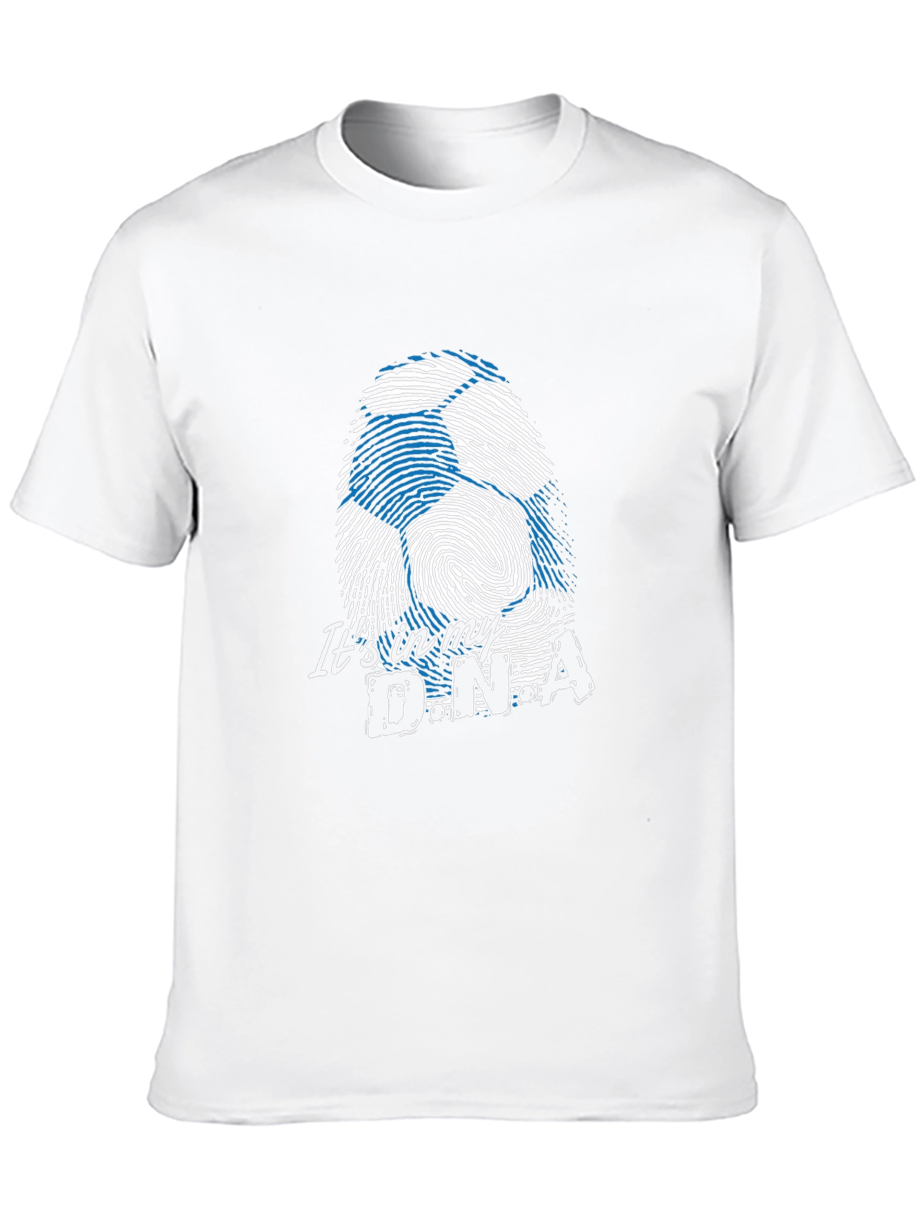 Soccer DNA T-Shirt - Black Cotton Tee
