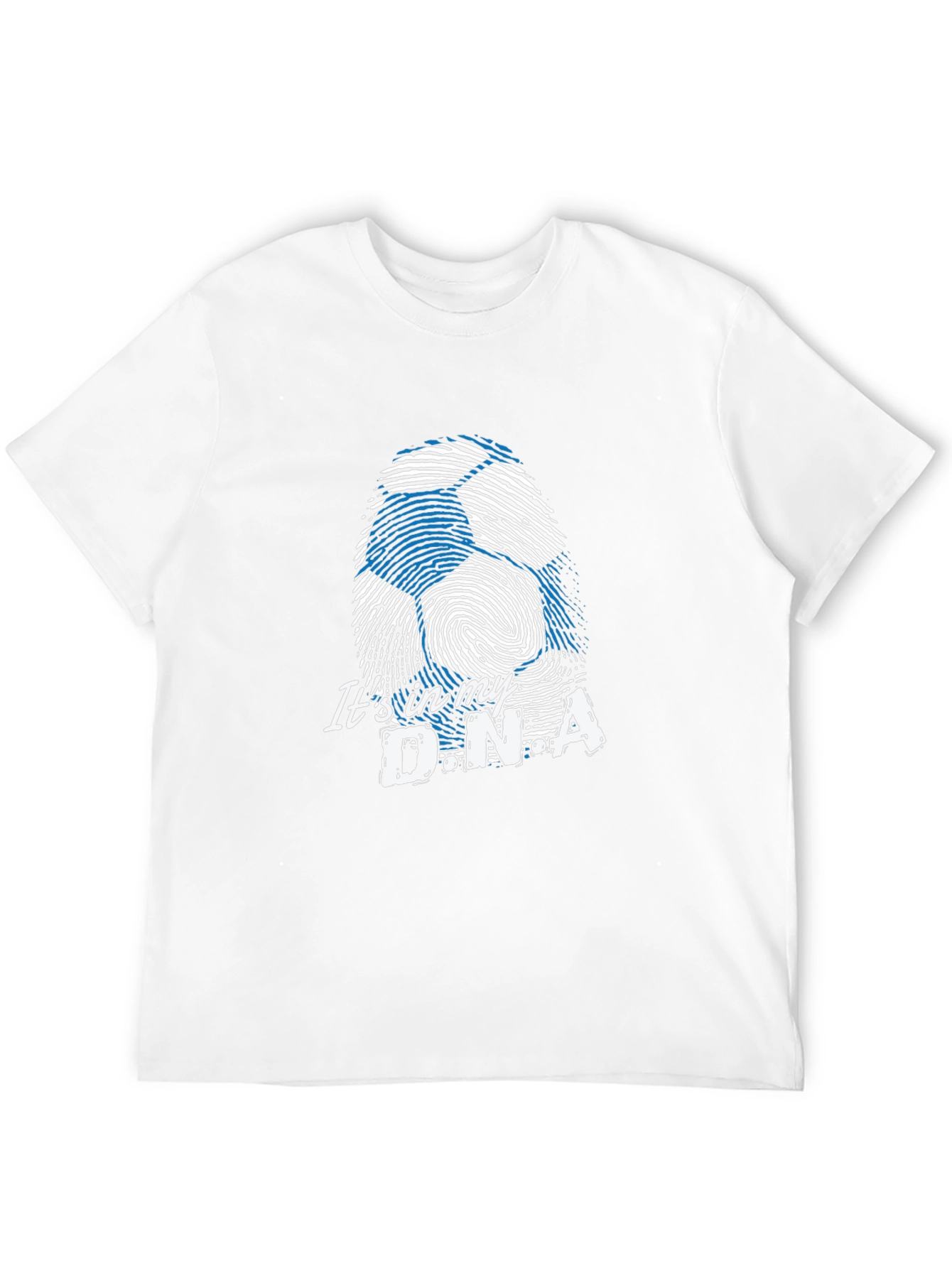 Soccer DNA T-Shirt - Black Cotton Tee