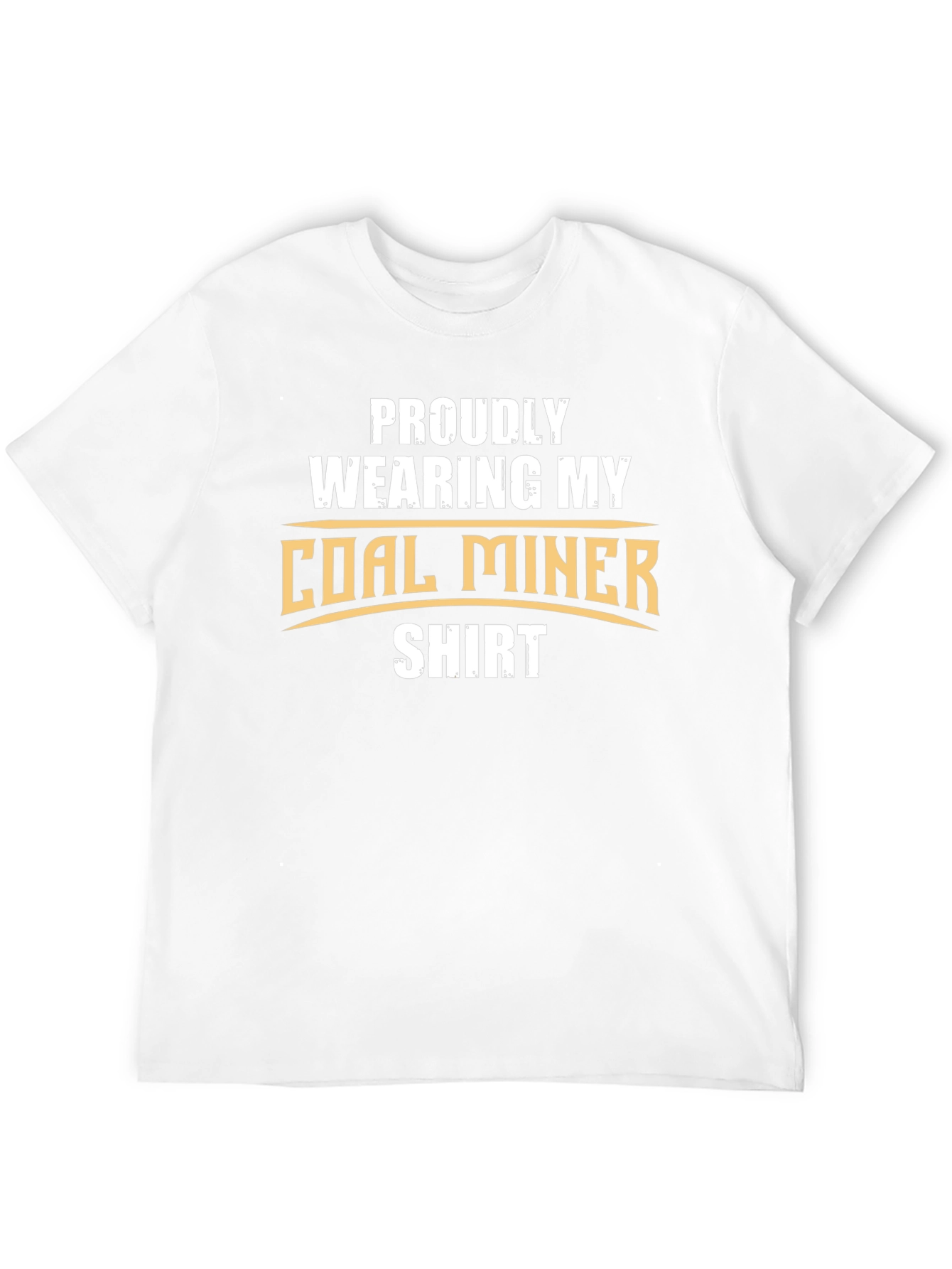 Proud Coal Miner Shirt - Black Graphic Tee