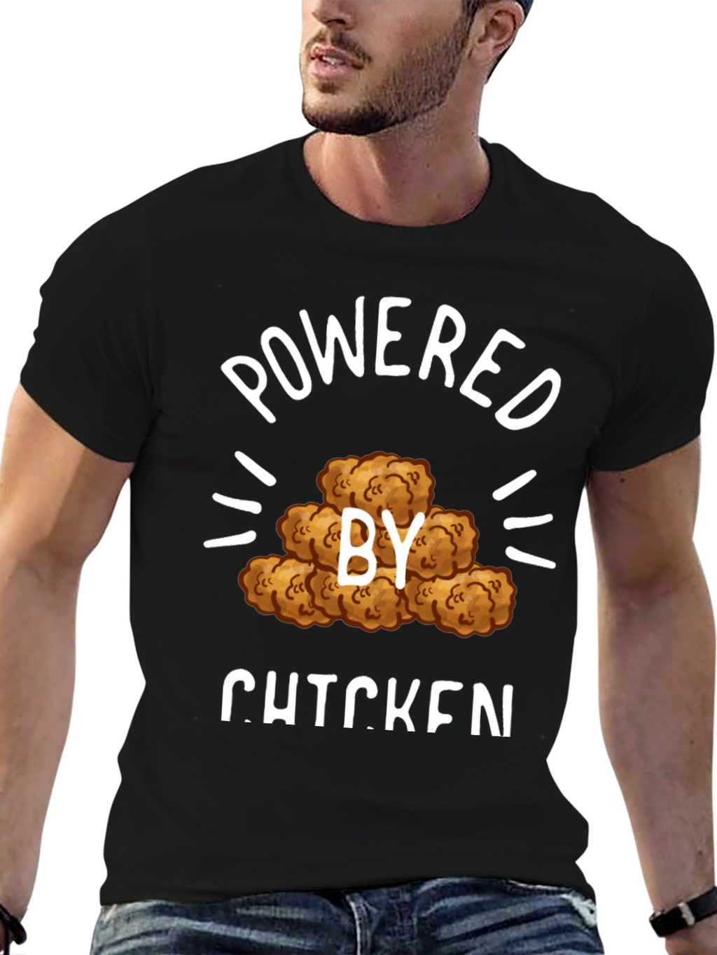Powered by Chicken T-Shirt