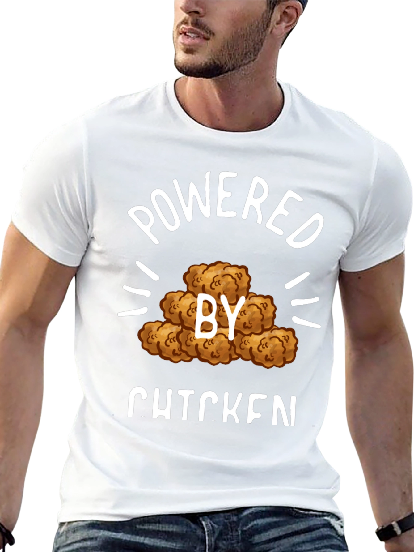 Powered by Chicken T-Shirt
