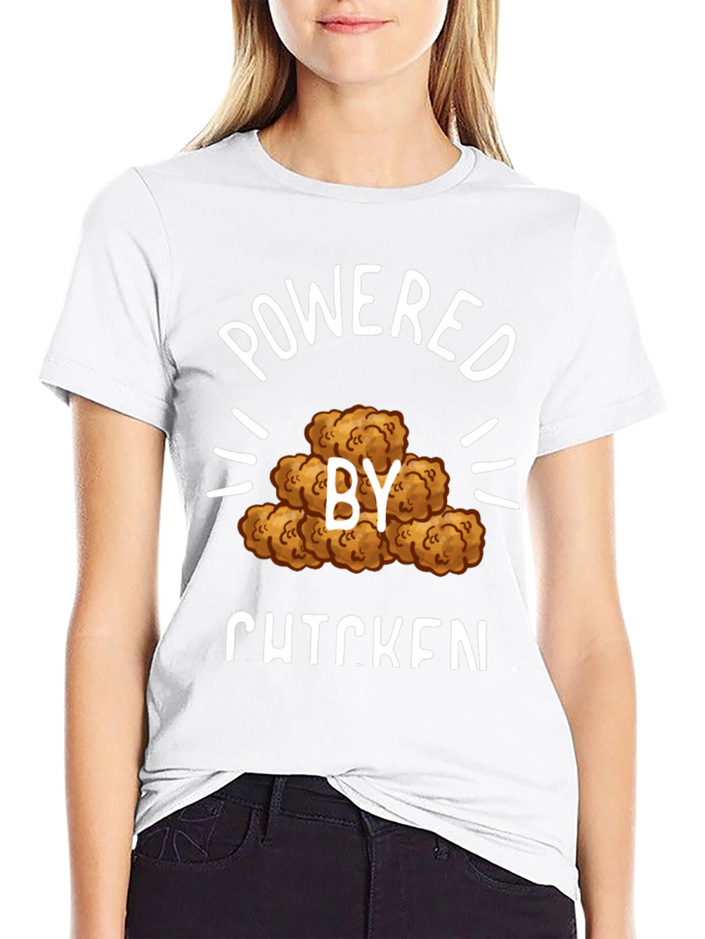 Powered by Chicken T-Shirt