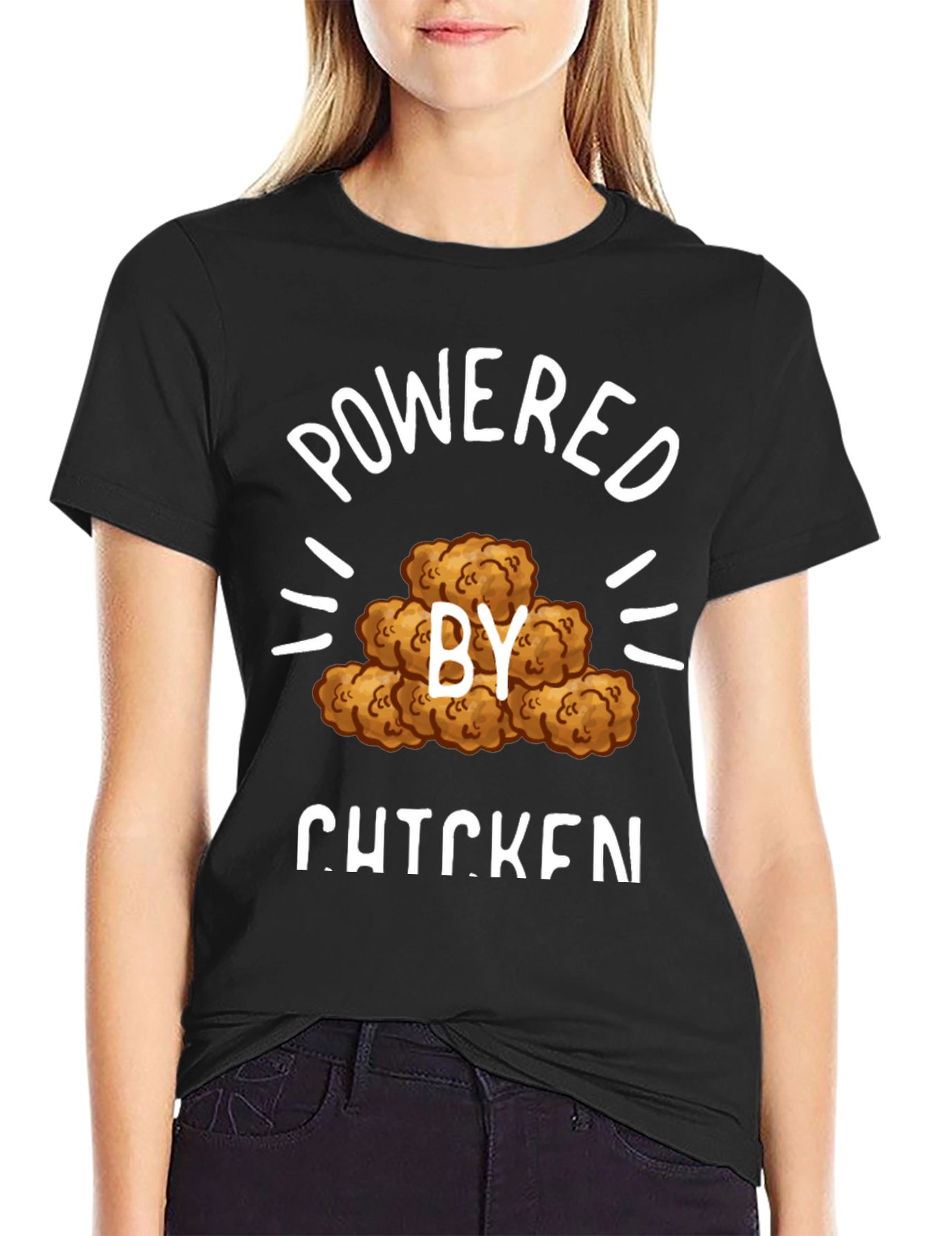 Powered by Chicken T-Shirt