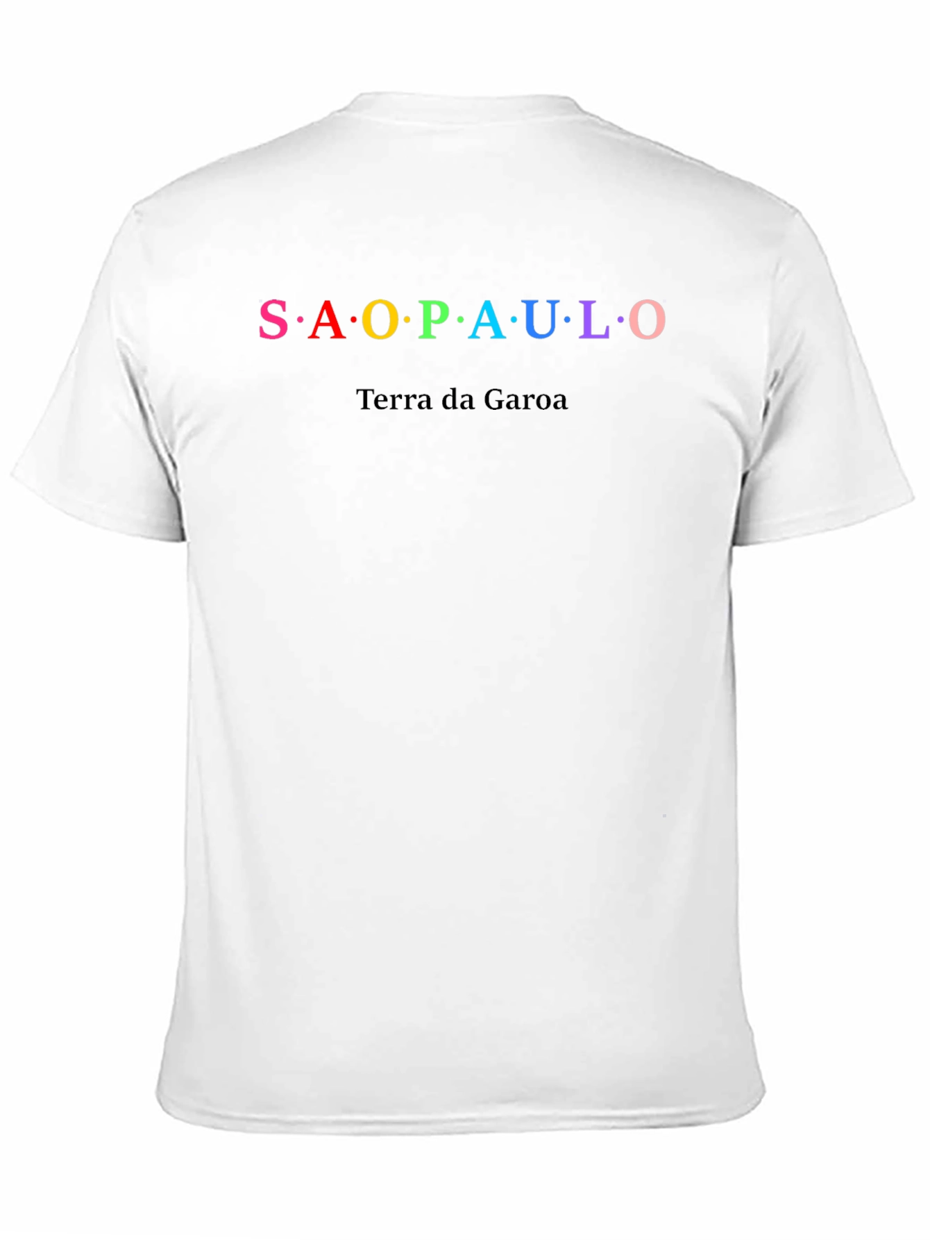 Sao Paulo T-Shirt -  Terra da Garoa Black Tee