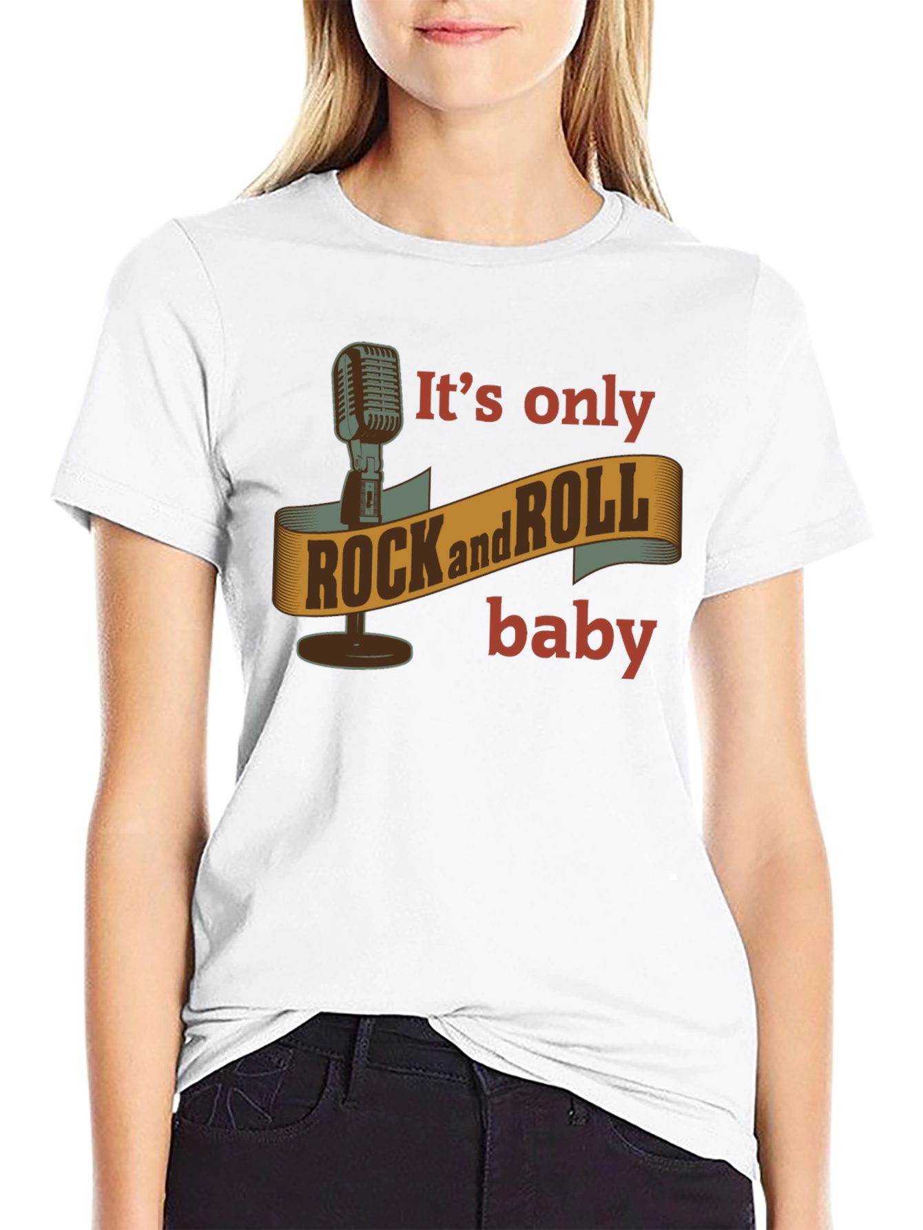 Rock and Roll Baby Graphic Tee