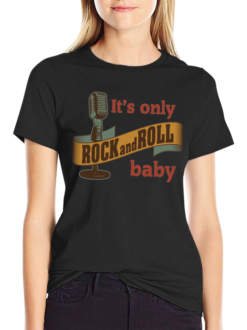 Rock and Roll Baby Graphic Tee