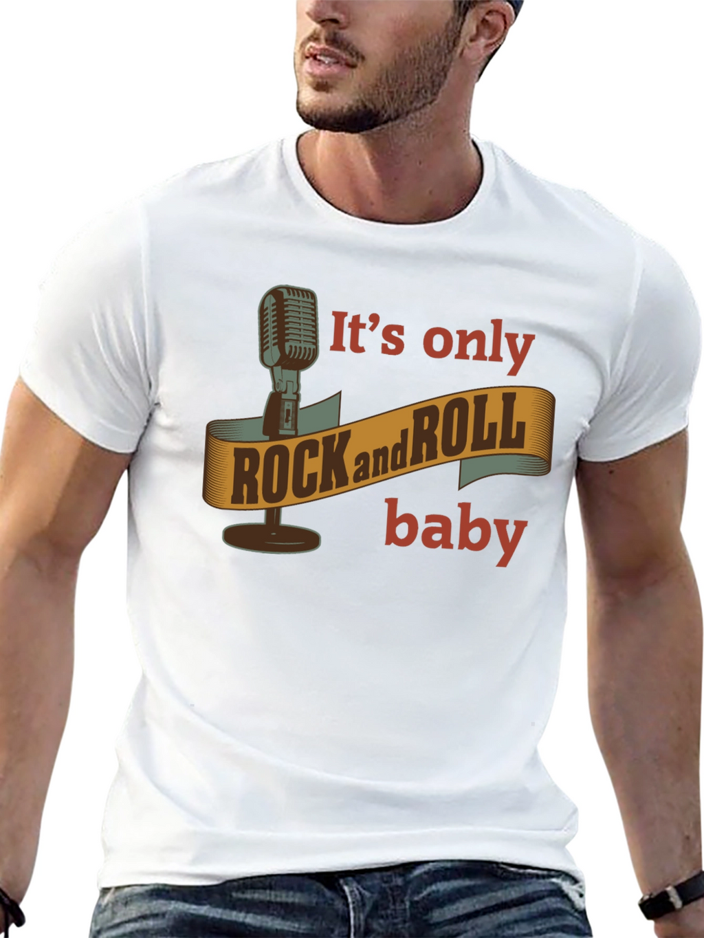 Rock and Roll Baby Graphic Tee