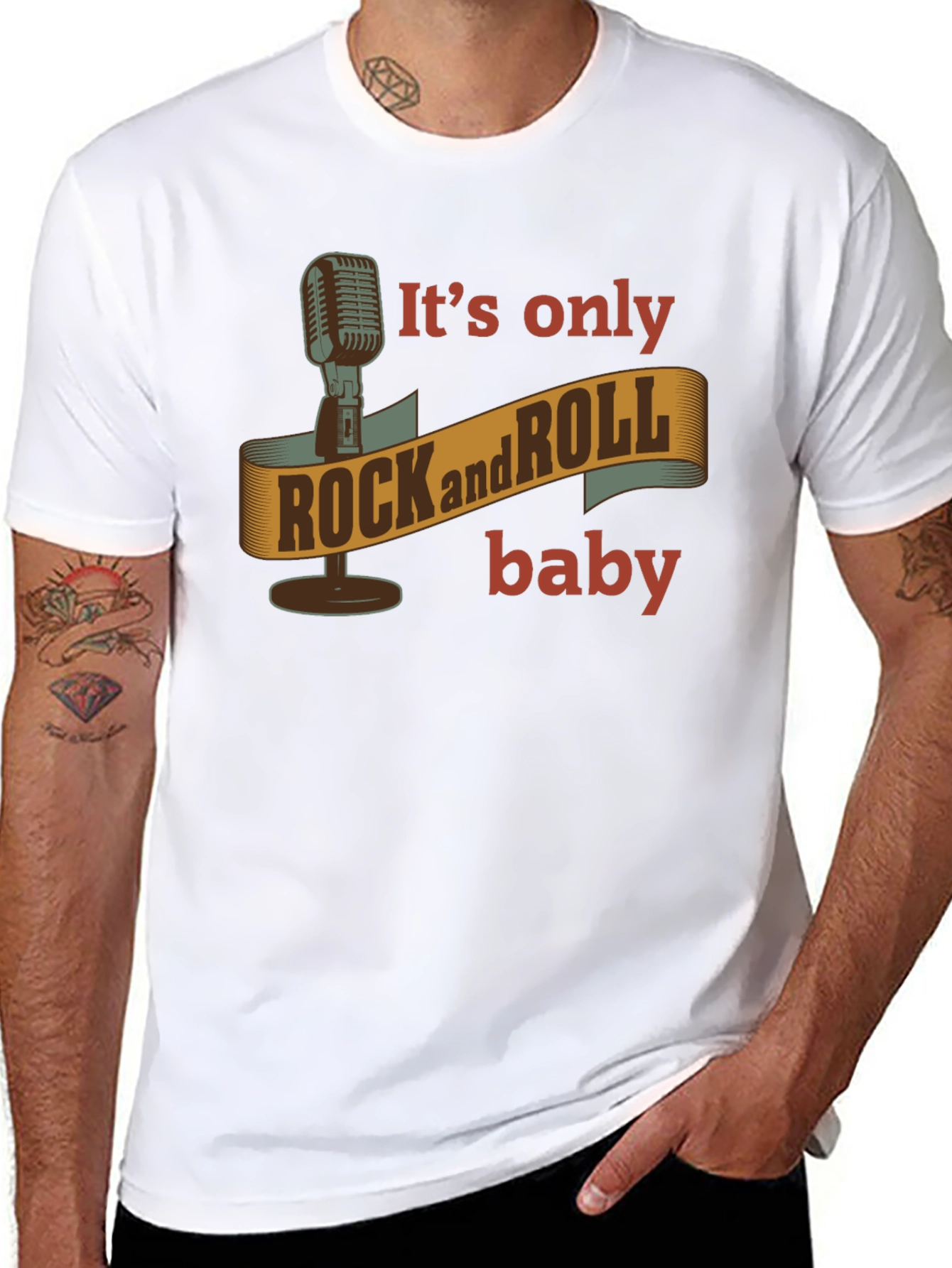 Rock and Roll Baby Graphic Tee