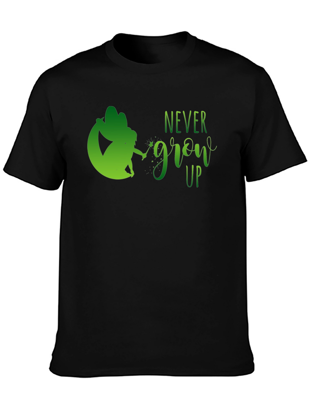 Never Grow Up Fairy Graphic Tee