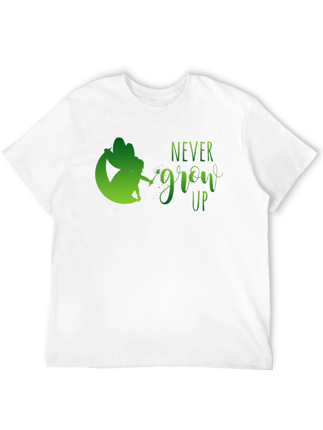 Never Grow Up Fairy Graphic Tee
