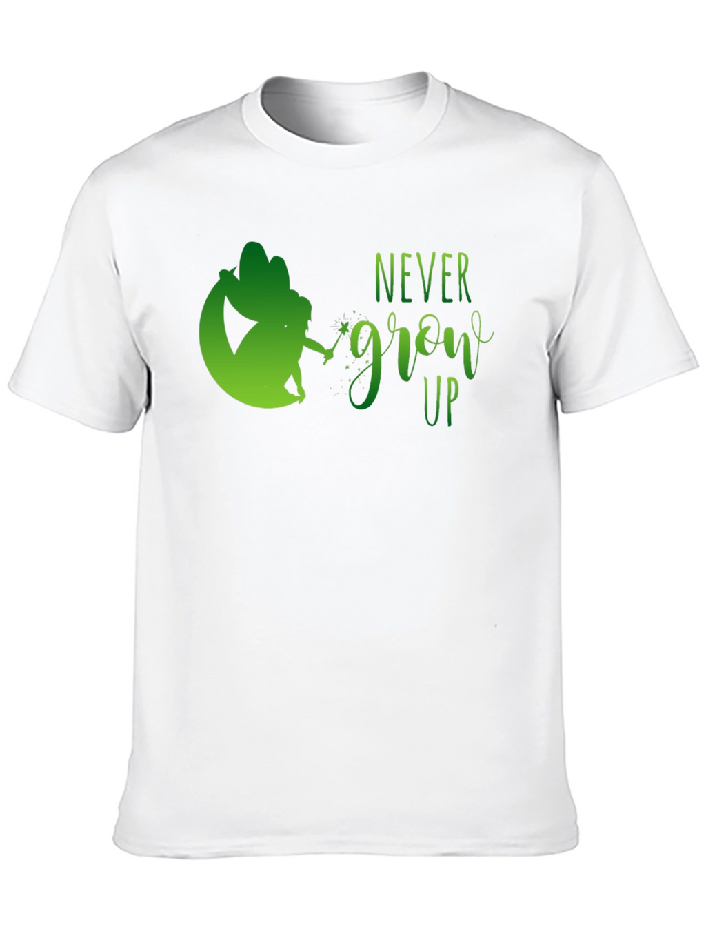Never Grow Up Fairy Graphic Tee