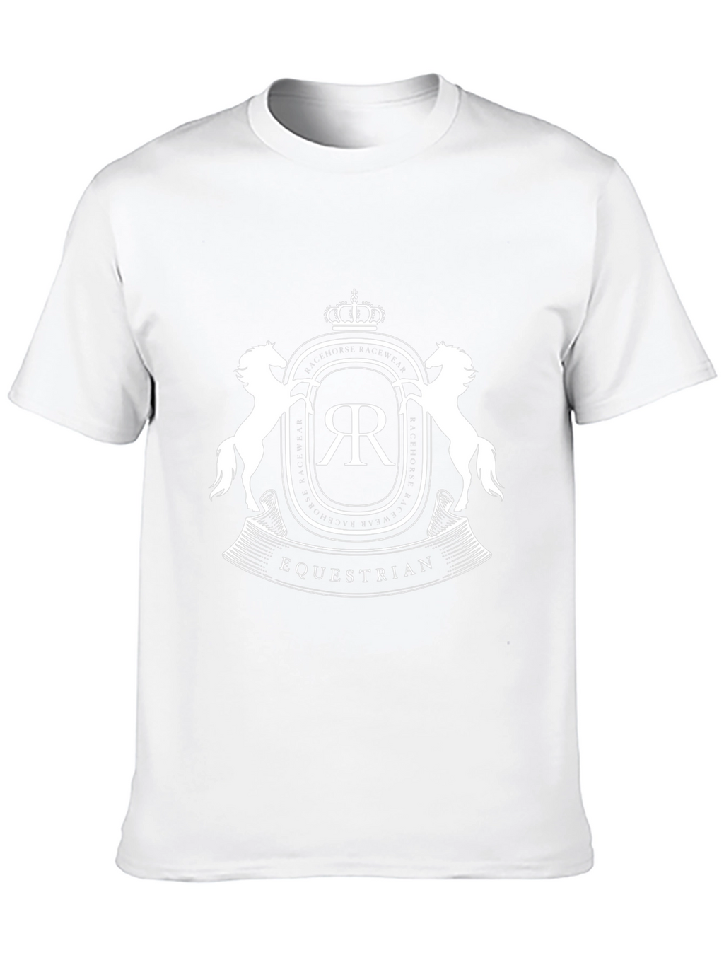 Equestrian Emblem Black T-Shirt