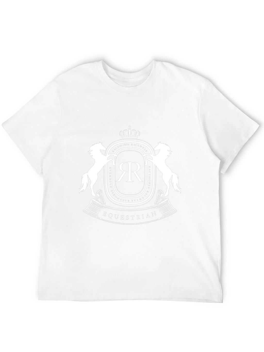Equestrian Emblem Black T-Shirt