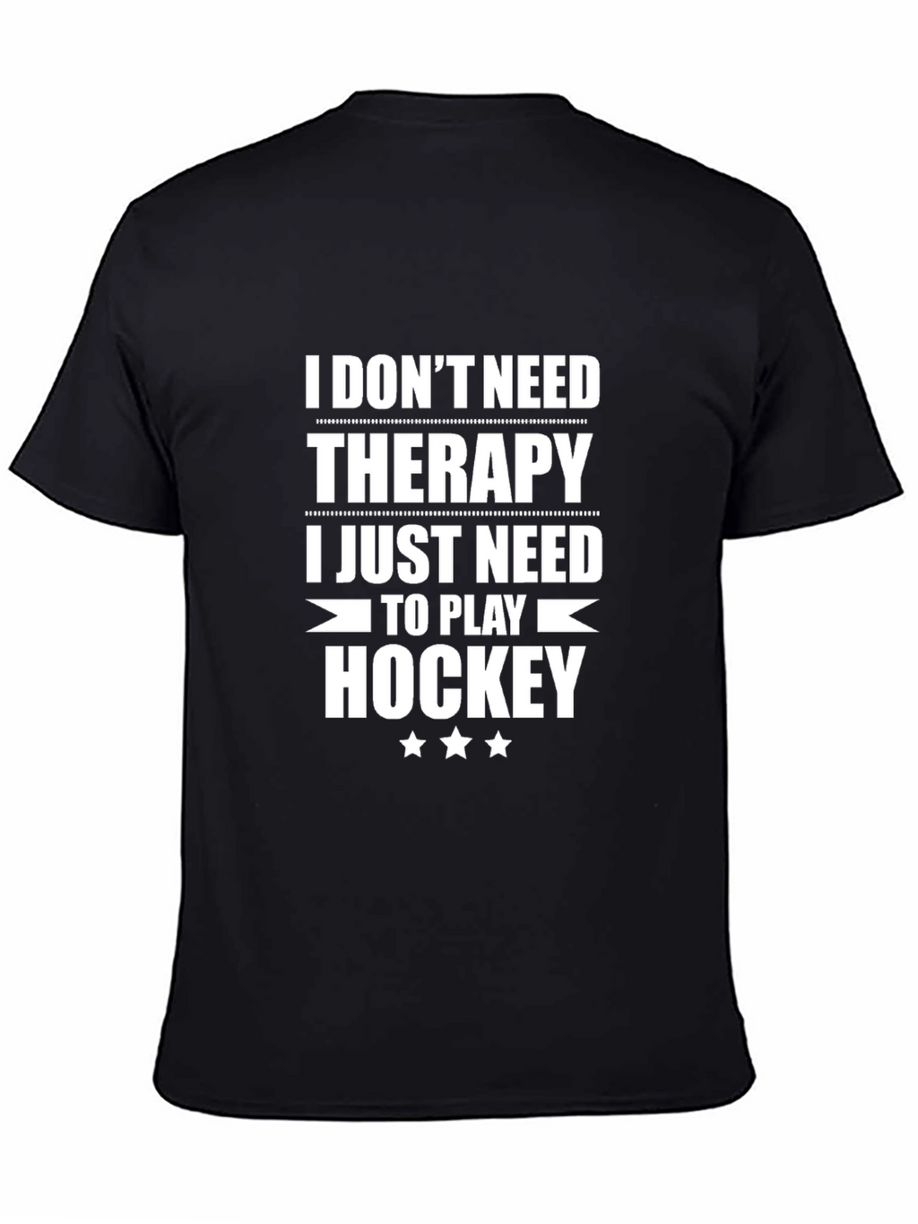 Hockey Therapy T-Shirt - Funny Player Gift
