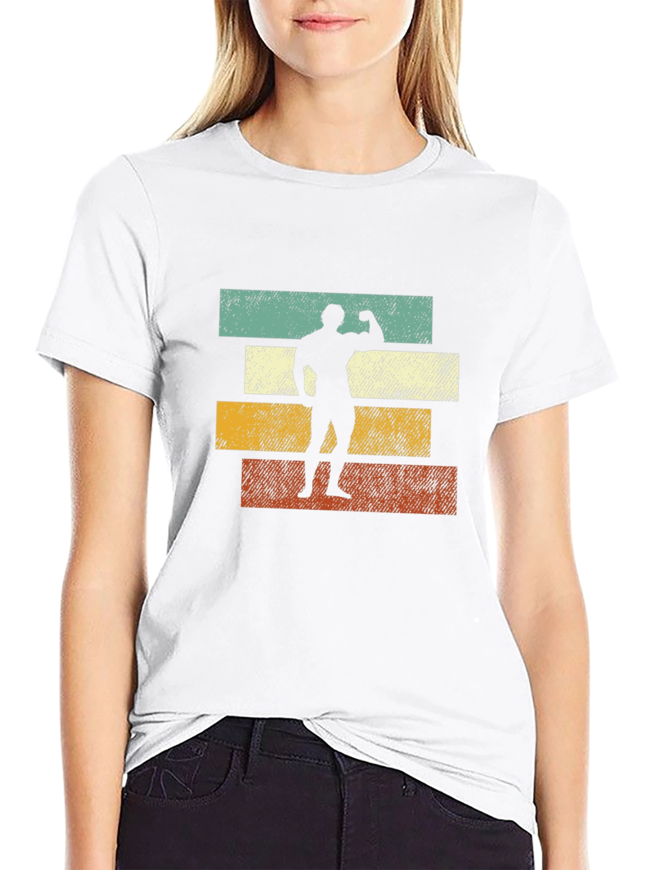 Retro Bodybuilder Graphic Tee