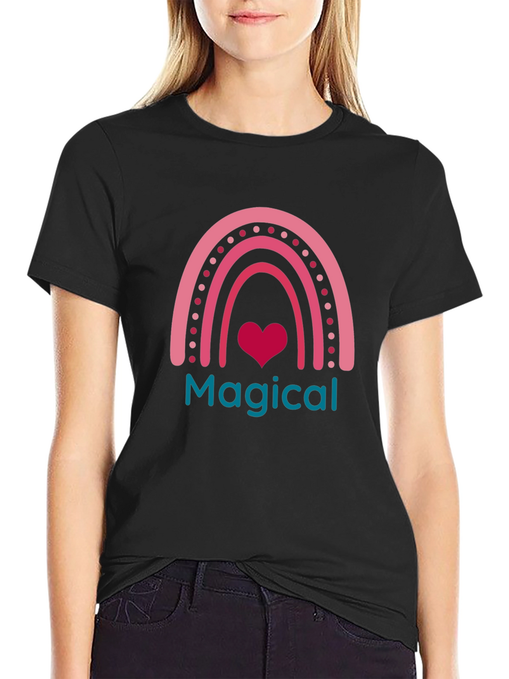 Magical Rainbow Heart T-Shirt