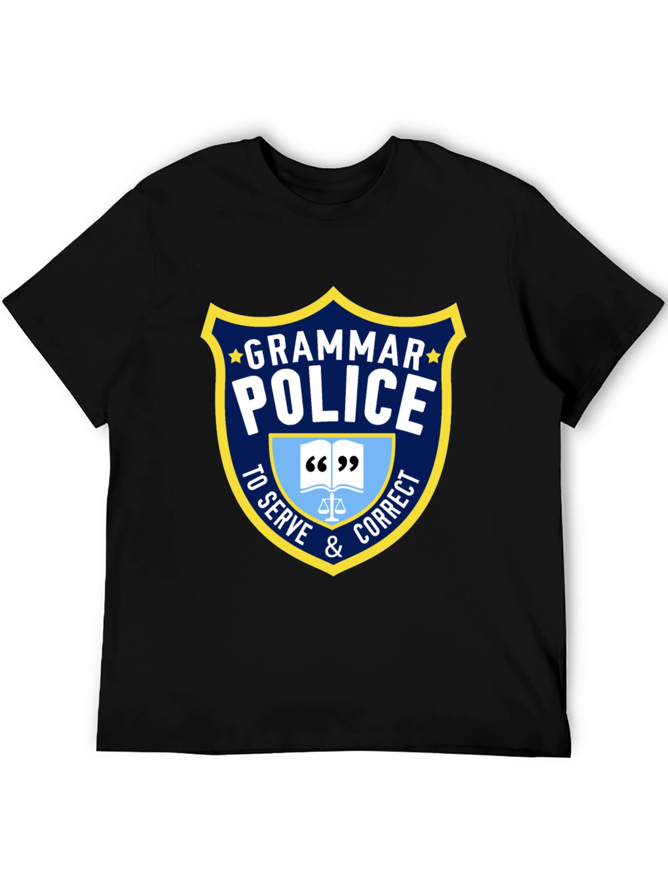 Grammar Police T-Shirt - Serve & Correct Style