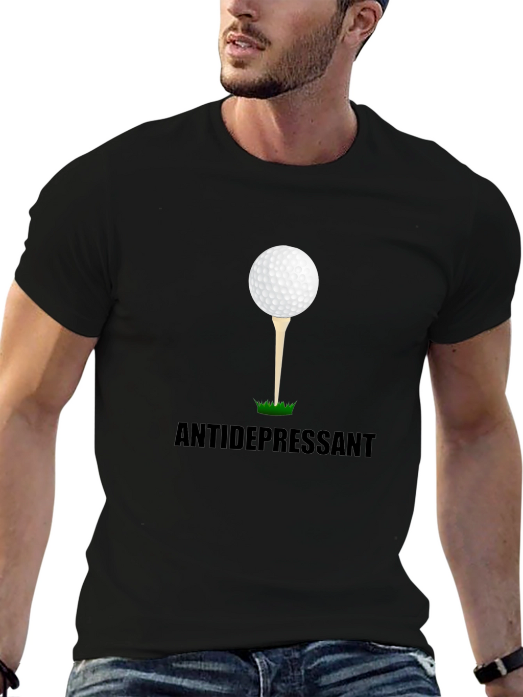 Golf Antidepressant T-Shirt