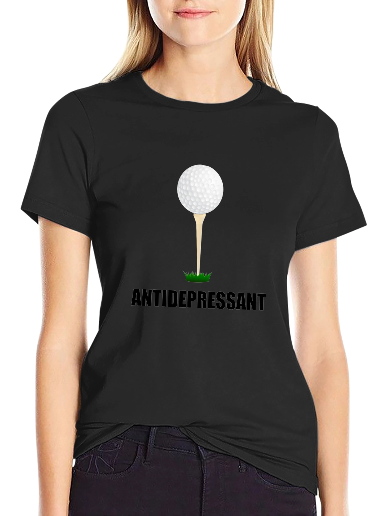 Golf Antidepressant T-Shirt