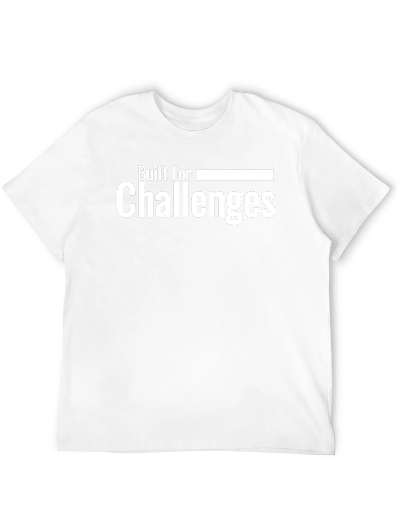 Built For Challenges Black T-Shirt