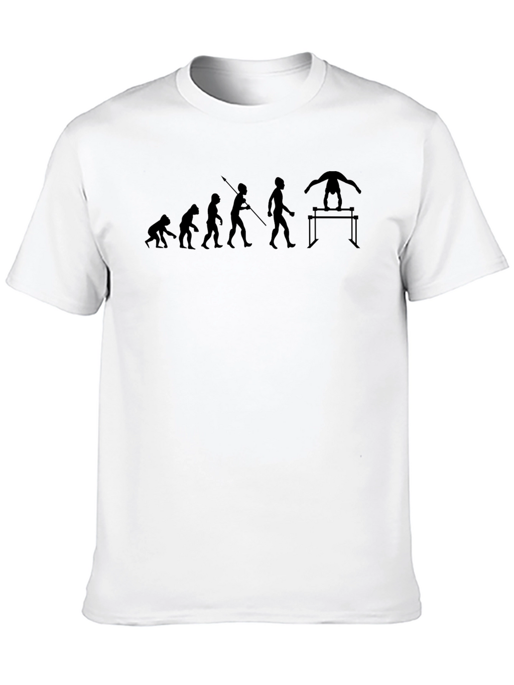 Gymnast Evolution Graphic T-Shirt