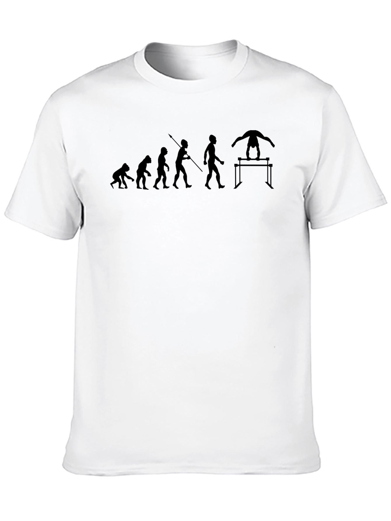 Gymnast Evolution Graphic T-Shirt
