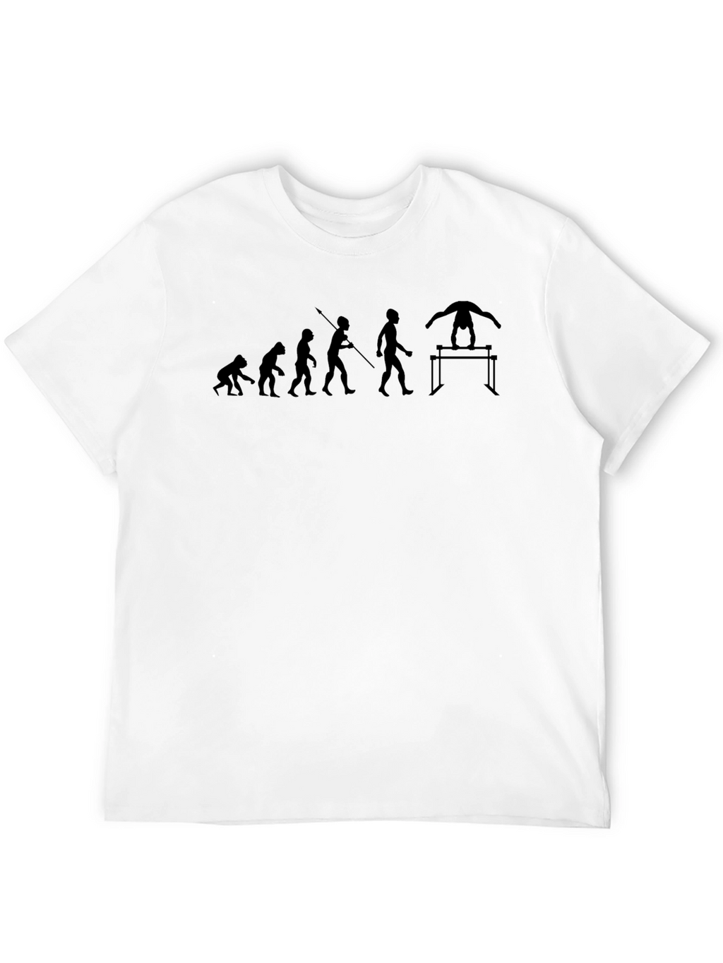 Gymnast Evolution Graphic T-Shirt