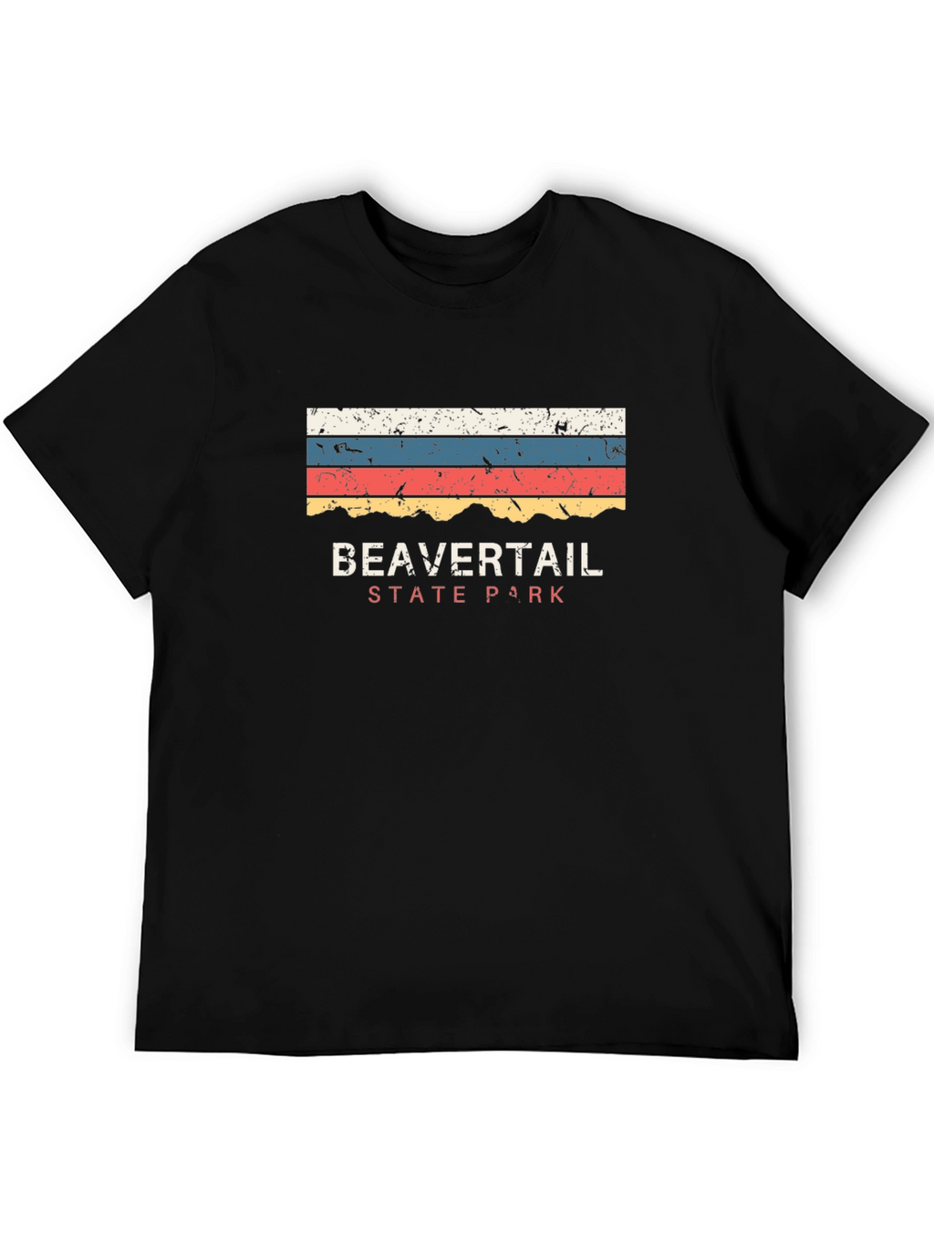 Beavertail State Park Retro T-Shirt