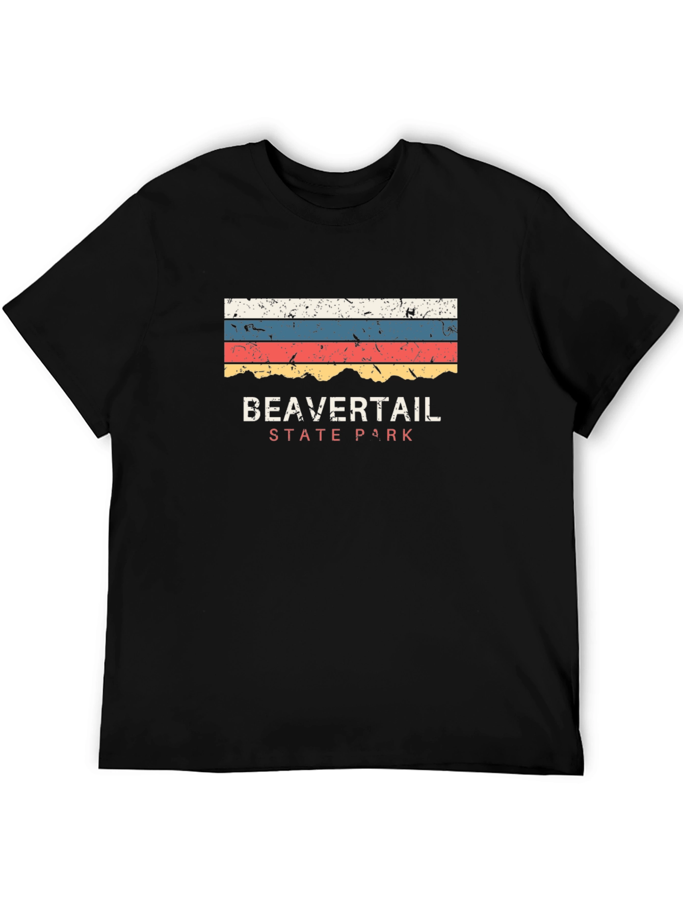Beavertail State Park Retro T-Shirt