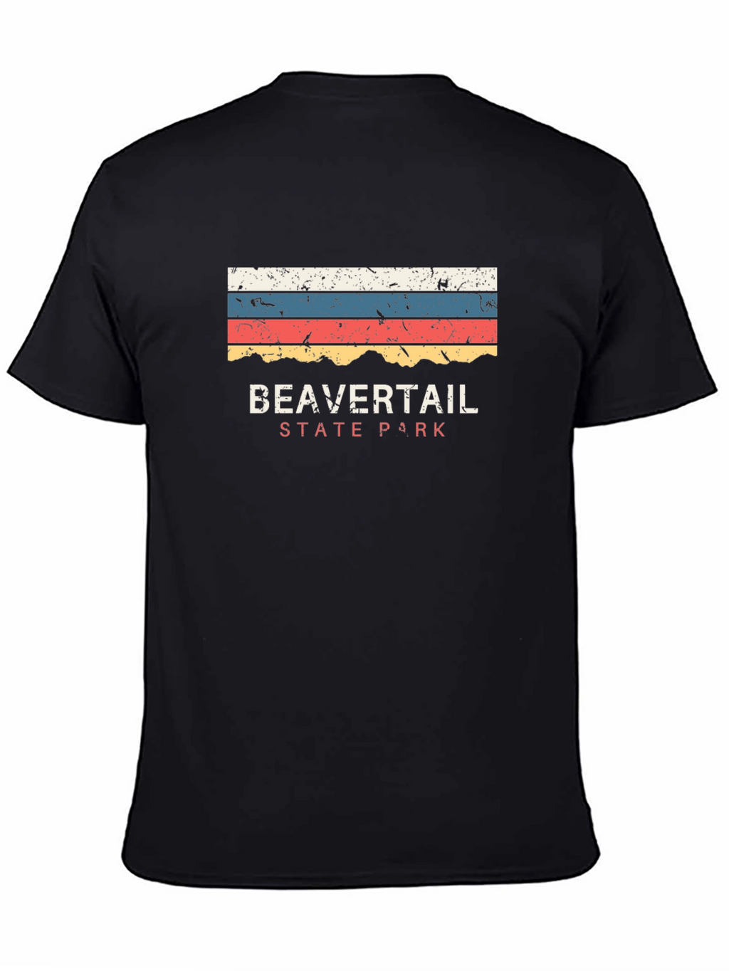 Beavertail State Park Retro T-Shirt