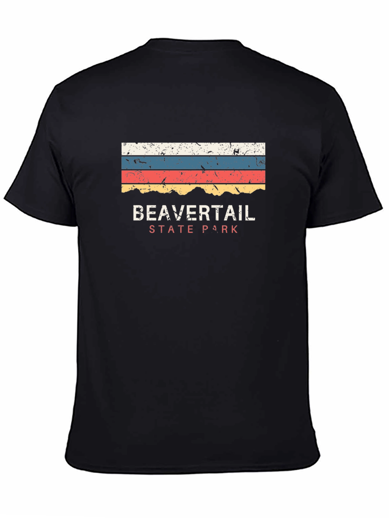 Beavertail State Park Retro T-Shirt