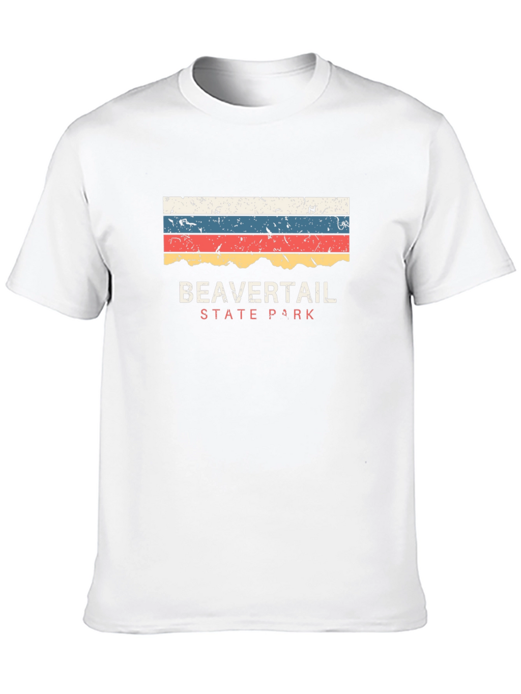 Beavertail State Park Retro T-Shirt