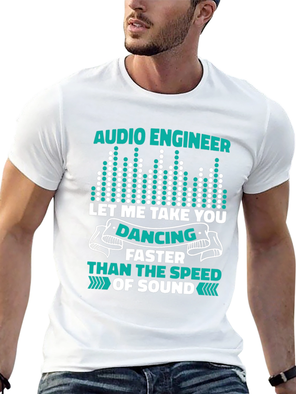 Audio Engineer Graphic Tee - Speed of Sound