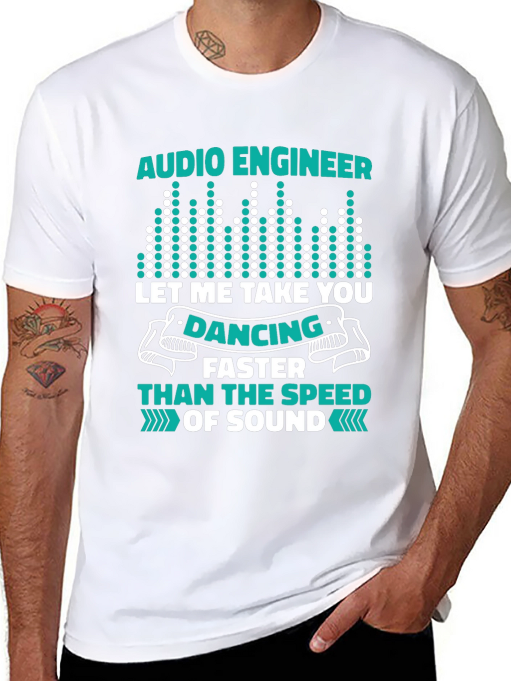Audio Engineer Graphic Tee - Speed of Sound