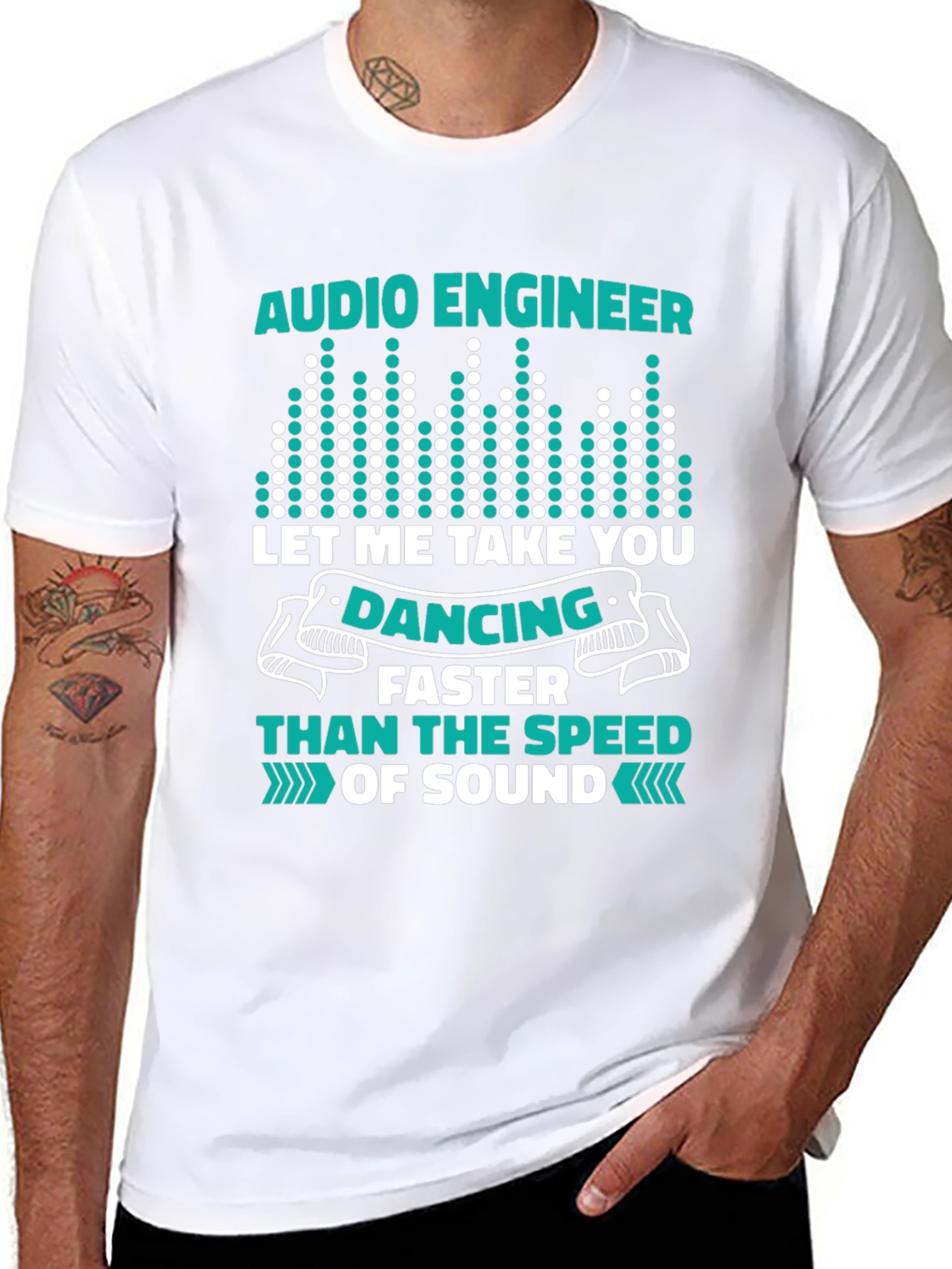 Audio Engineer Graphic Tee - Speed of Sound
