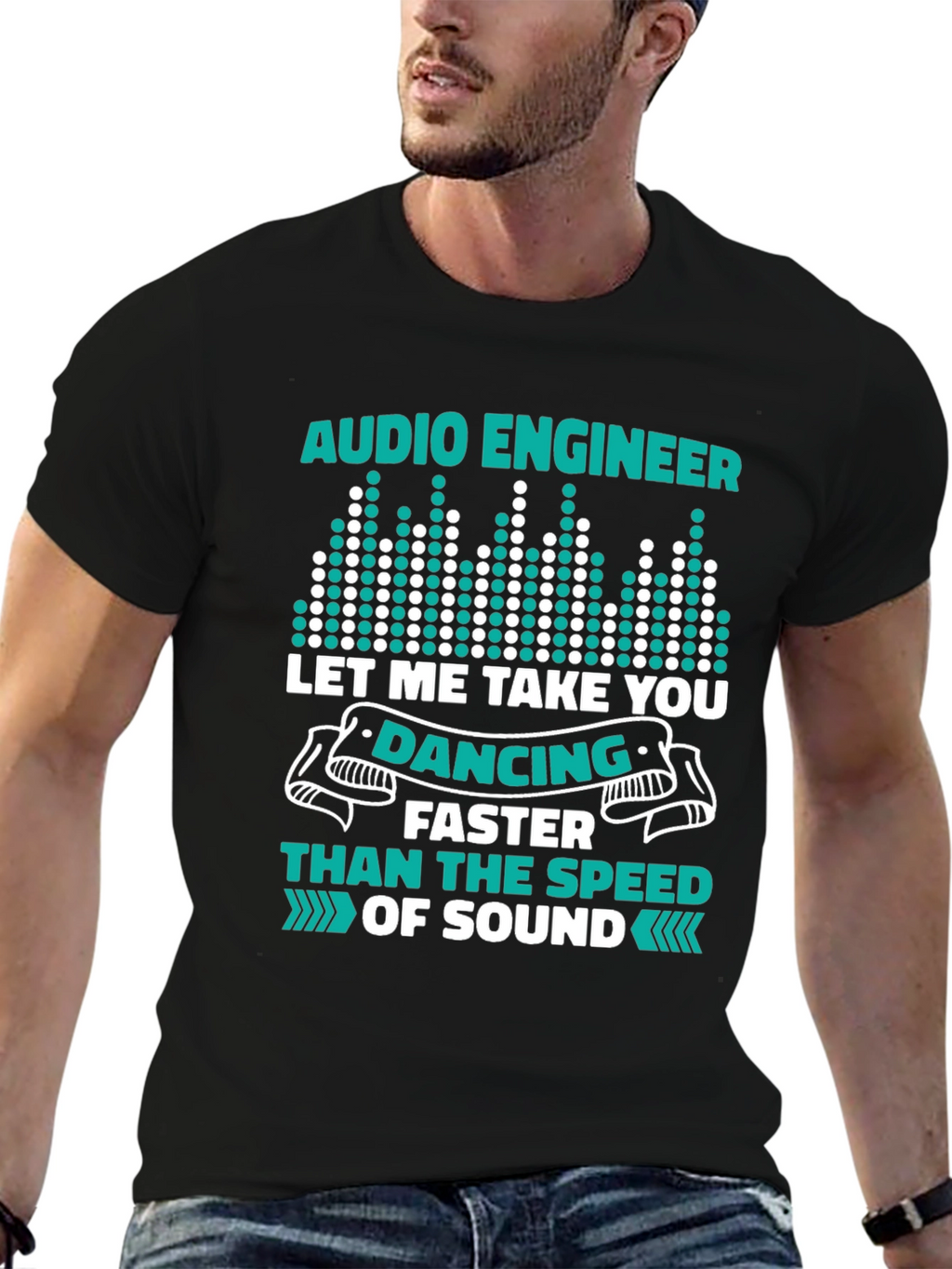 Audio Engineer Graphic Tee - Speed of Sound