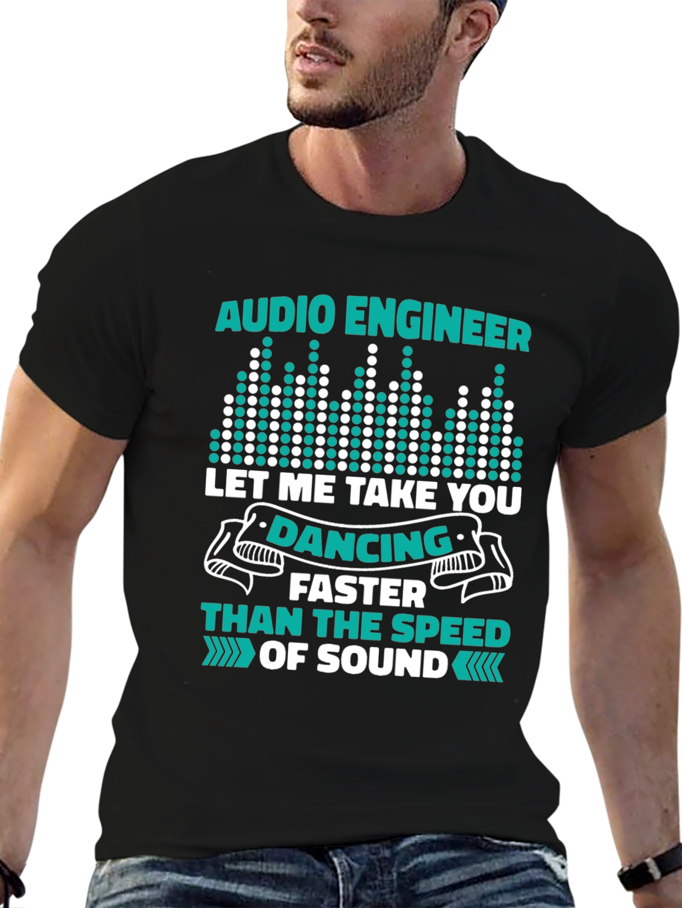 Audio Engineer Graphic Tee - Speed of Sound