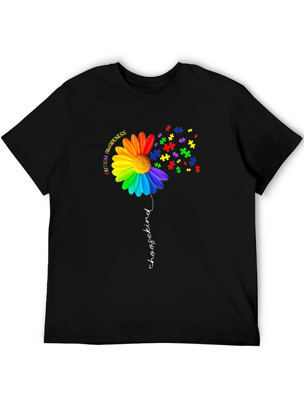Autism Awareness Choose Kind Graphic Tee