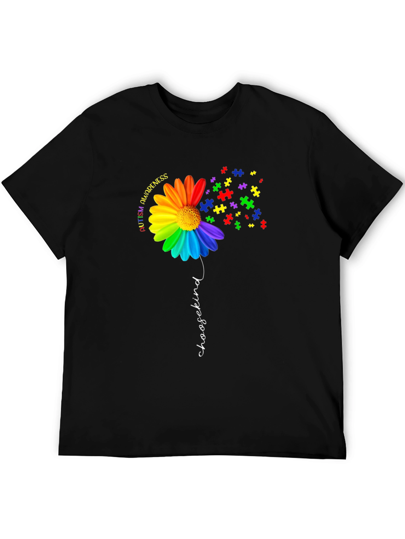 Autism Awareness Choose Kind Graphic Tee