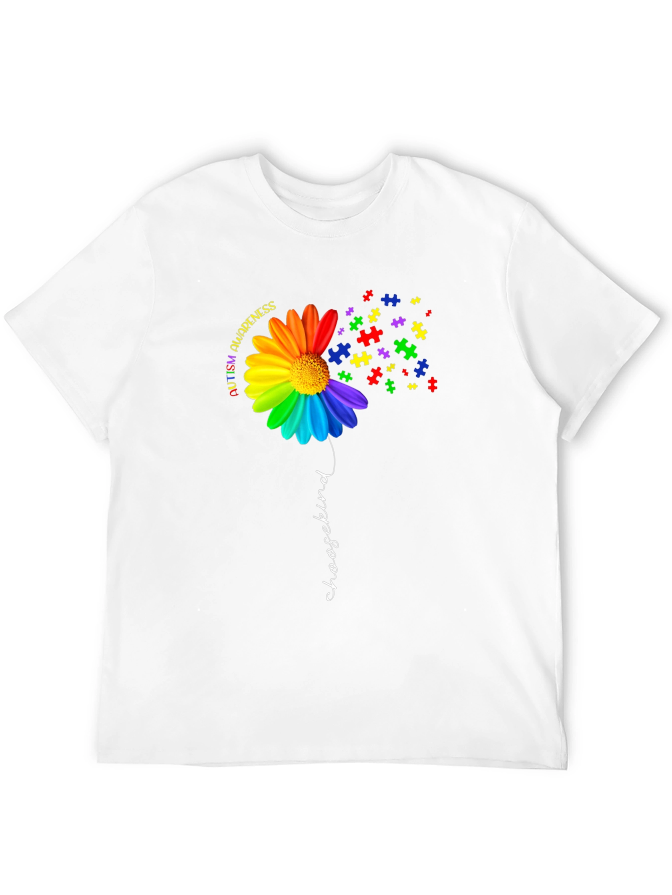 Autism Awareness Choose Kind Graphic Tee