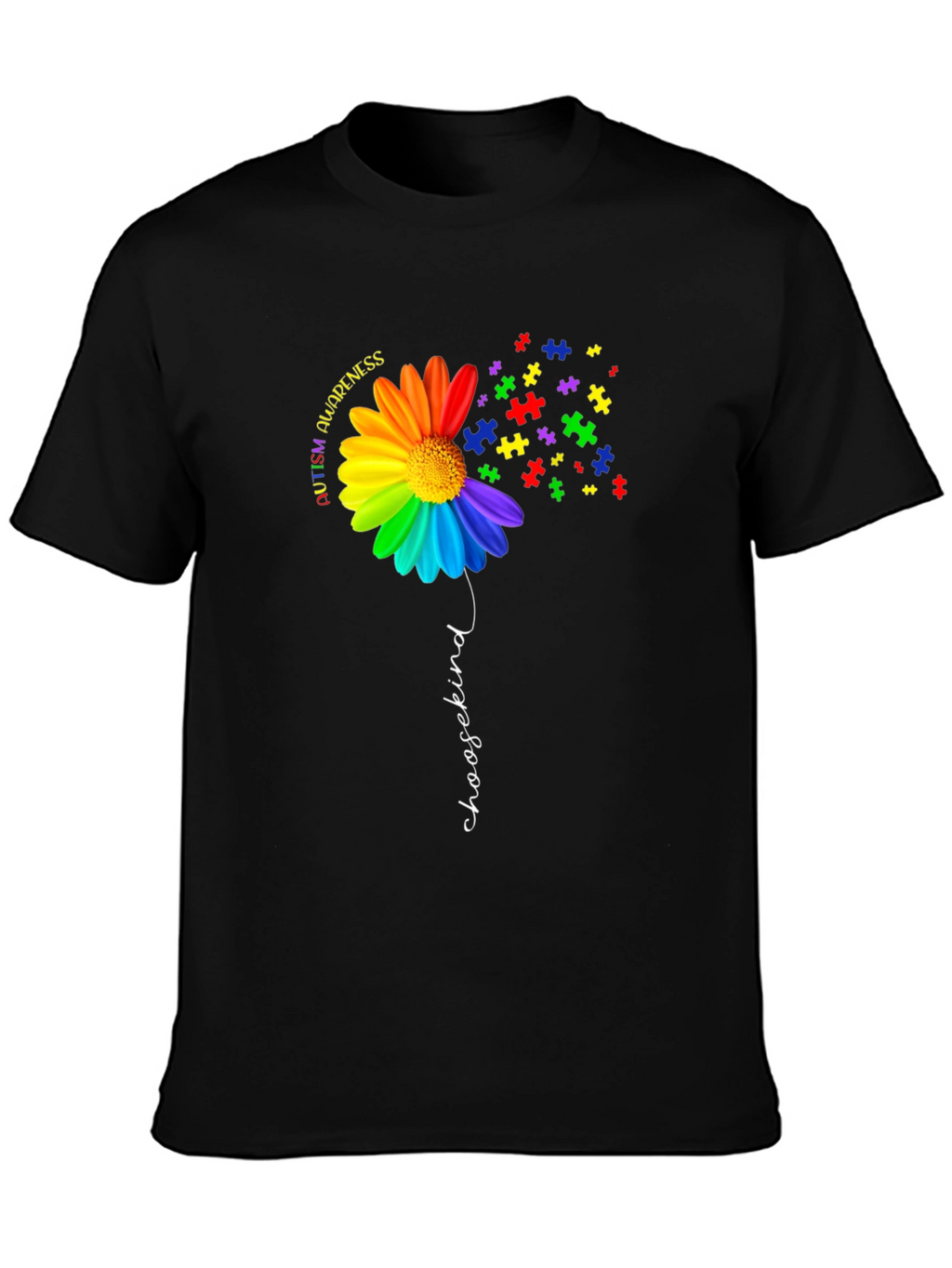 Autism Awareness Choose Kind Graphic Tee
