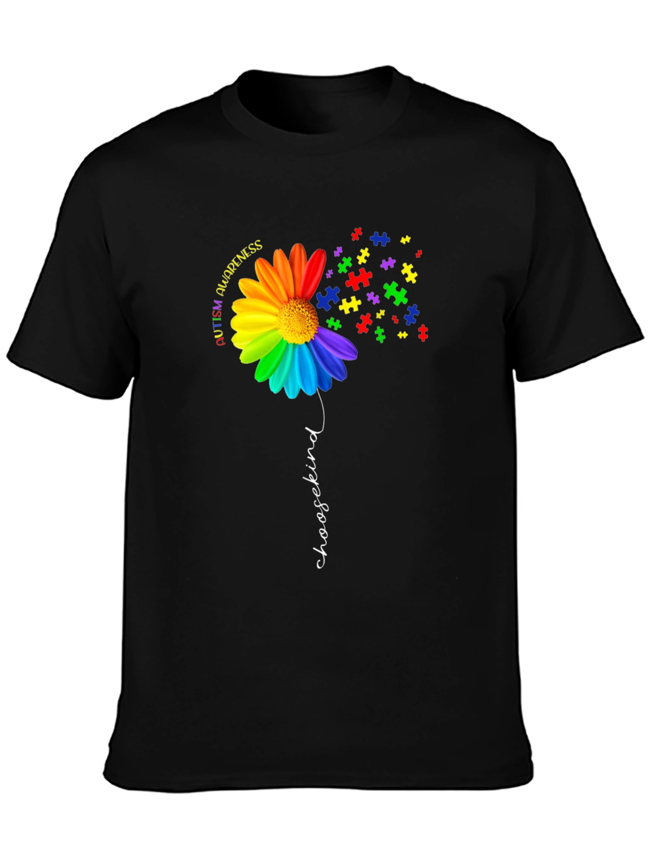 Autism Awareness Choose Kind Graphic Tee