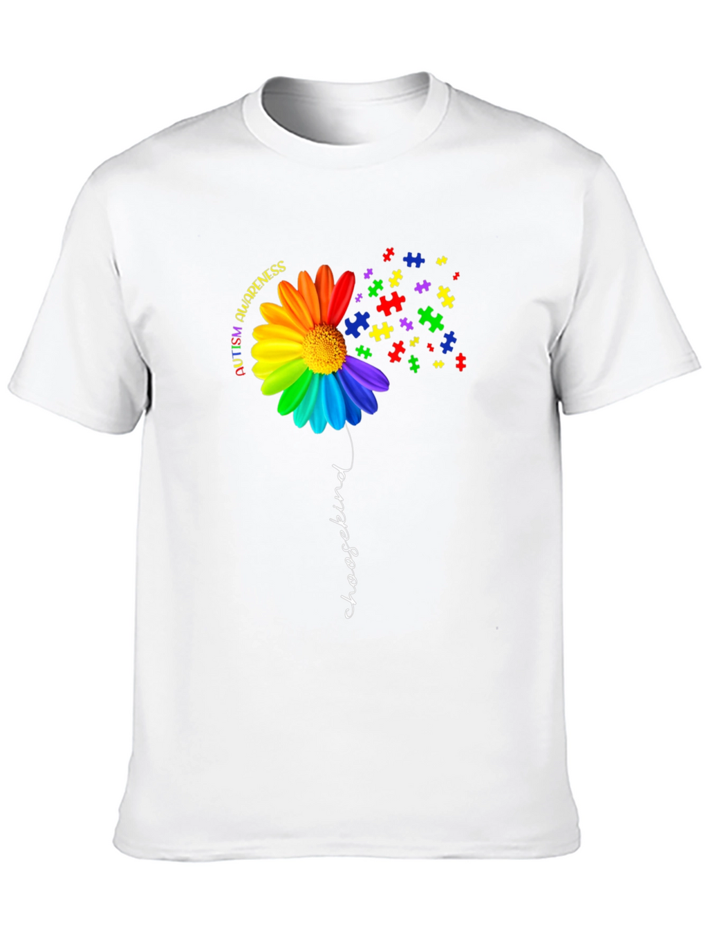 Autism Awareness Choose Kind Graphic Tee