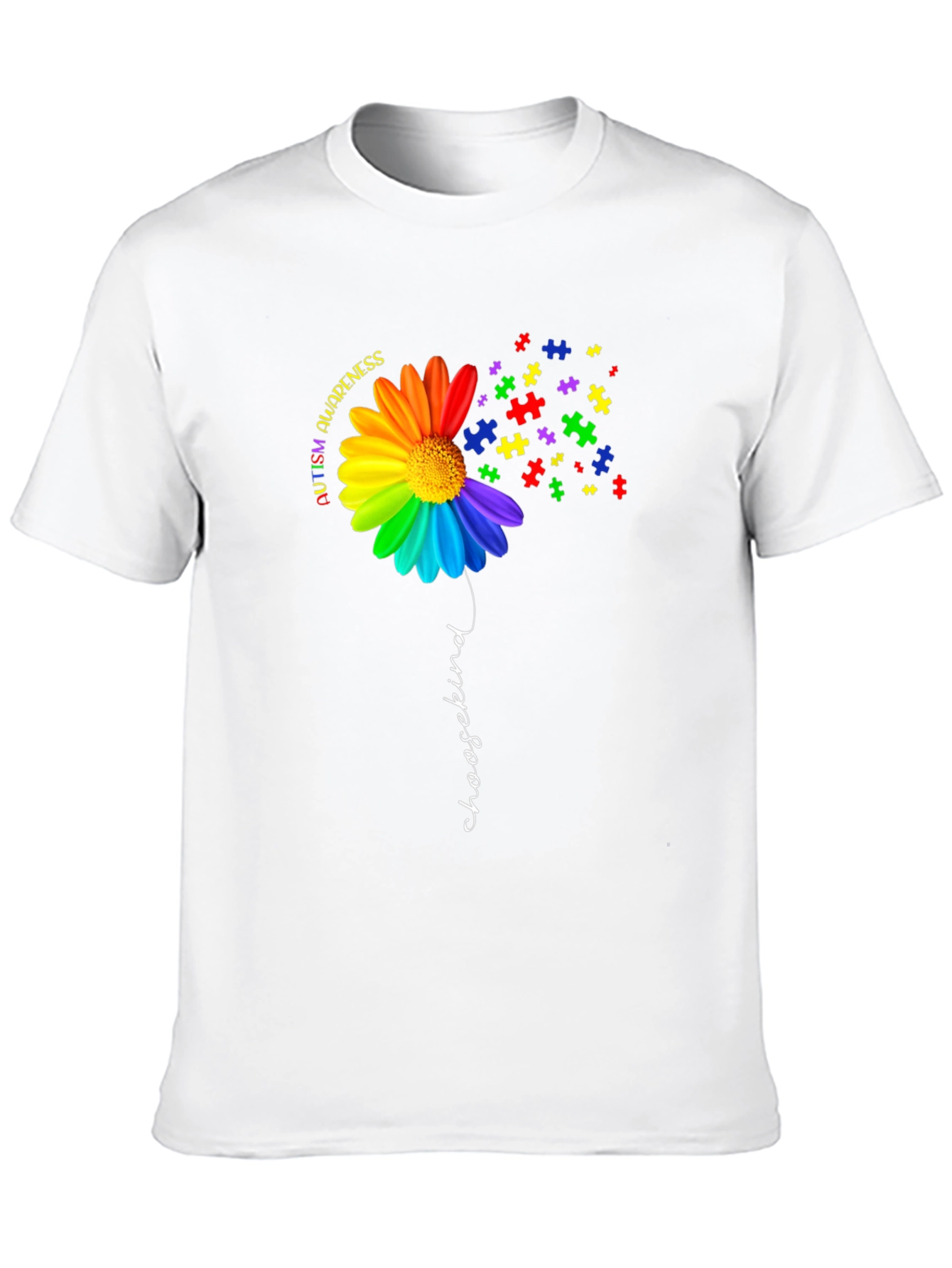 Autism Awareness Choose Kind Graphic Tee