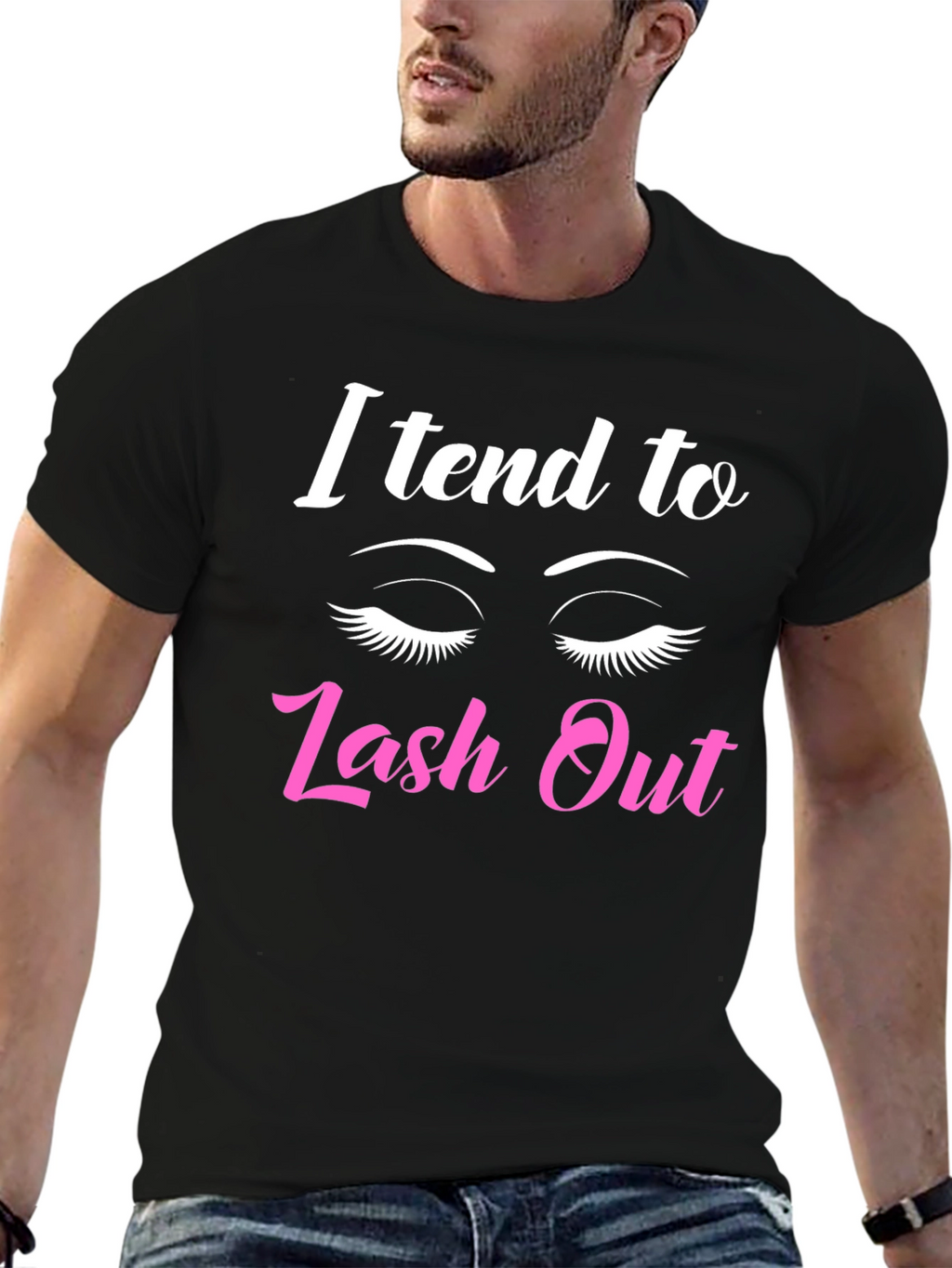 I Tend To Lash Out Graphic Tee