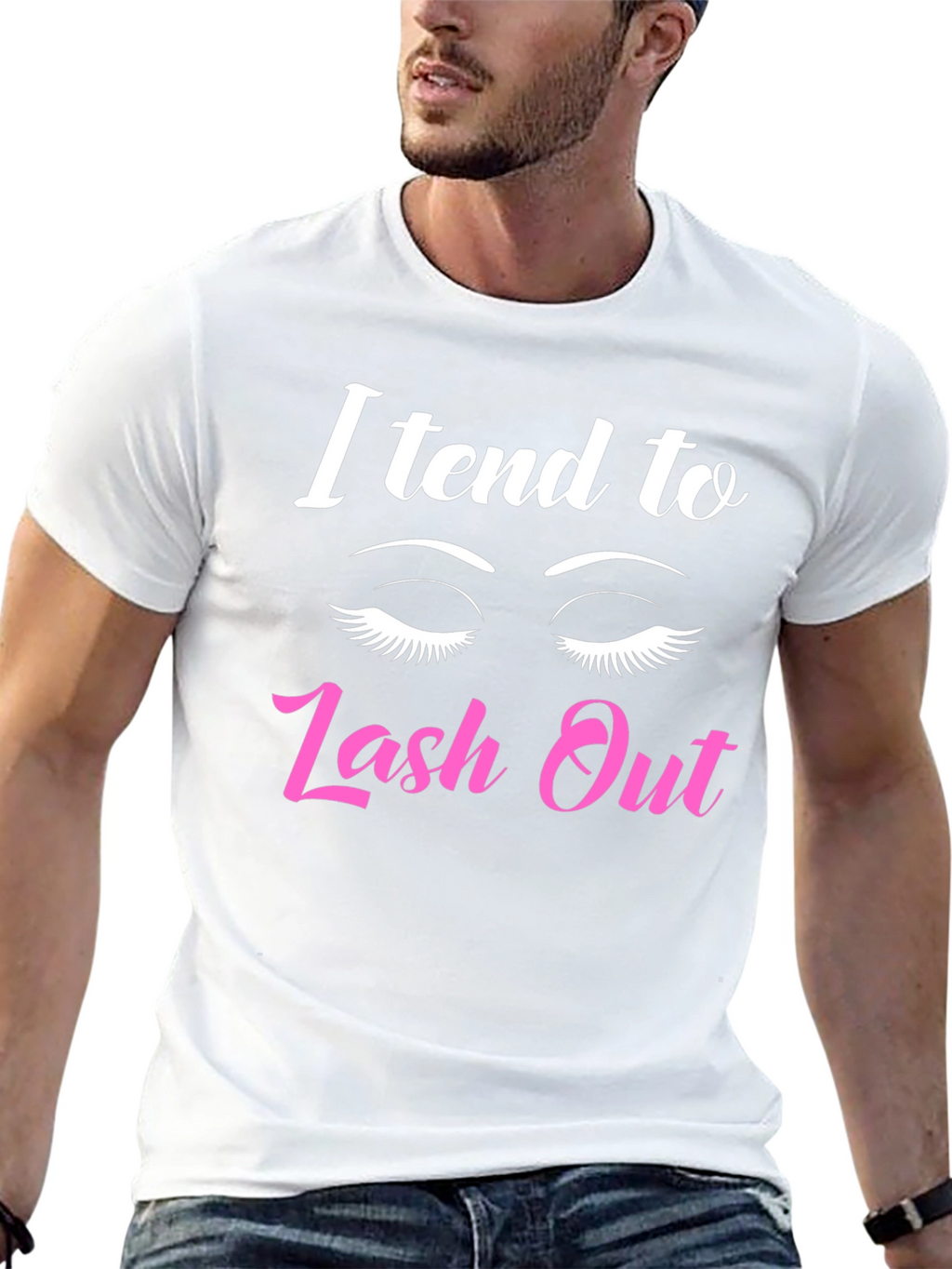 I Tend To Lash Out Graphic Tee