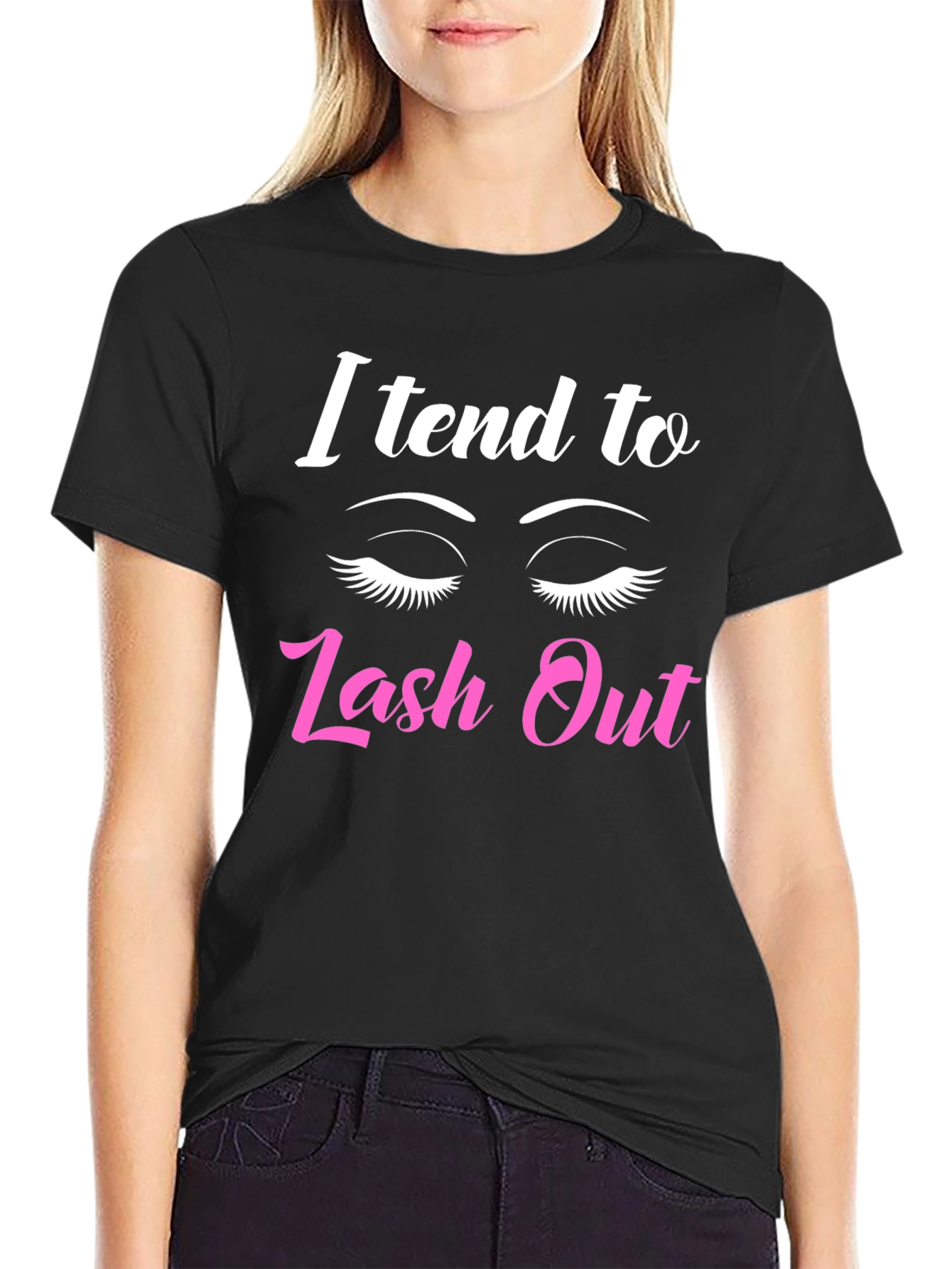 I Tend To Lash Out Graphic Tee