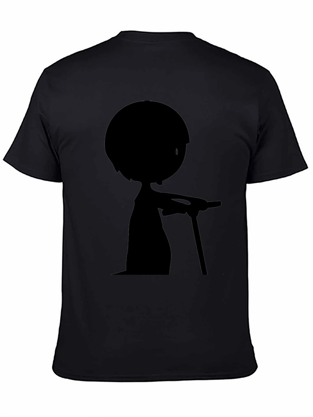 Silhouette Scooter T-Shirt - Stylish Graphic Tee